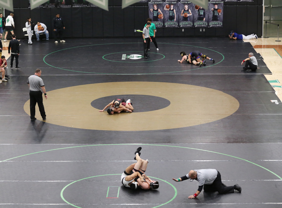 UIL Texas District 4 5A Wrestling Tournament 020423 Brian McLean 13